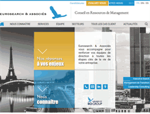 Tablet Screenshot of eurosearch-associes.com